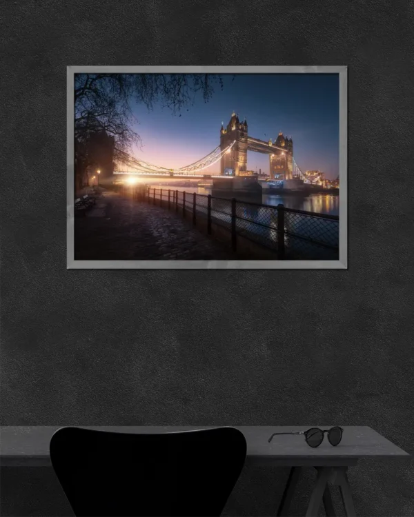 Una de gambas - Tower Bridge - Poster - Fotografi - Ramexempel
