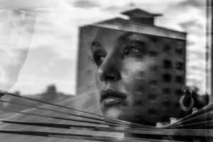 Window - Poster - Svartvitt fotografi