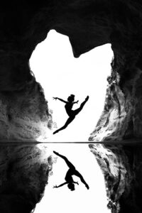 A Beating Heart - Poster - Svartvitt fotografi