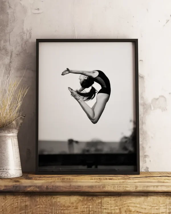 No Limits - Poster - Svartvitt fotografi - Ramexempel