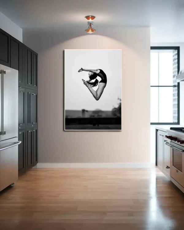 No Limits - Poster - Svartvitt fotografi - Ramexempel