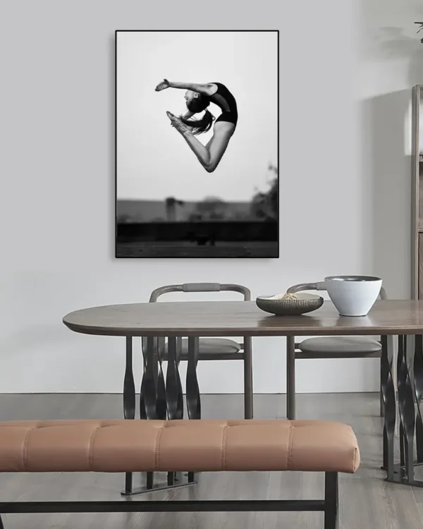 No Limits - Poster - Svartvitt fotografi - Ramexempel