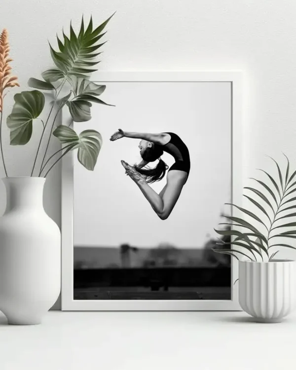 No Limits - Poster - Svartvitt fotografi - Ramexempel