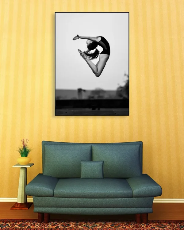 No Limits - Poster - Svartvitt fotografi - Ramexempel